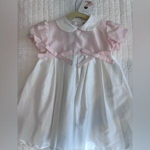 Magnolia Baby Soft Pink/White Collared Dress